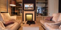 Bedroom Mirrored TV